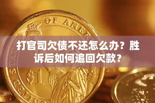北京打官司欠债不还怎么办？胜诉后如何追回欠款？