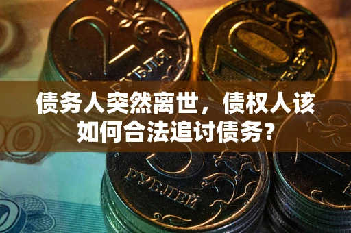 北京债务人突然离世，债权人该如何合法追讨债务？