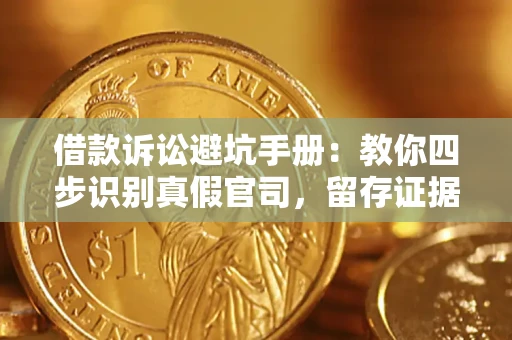 北京借款诉讼避坑手册：教你四步识别真假官司，留存证据不踩雷
