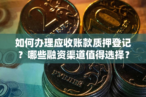 北京如何办理应收账款质押登记？哪些融资渠道值得选择？